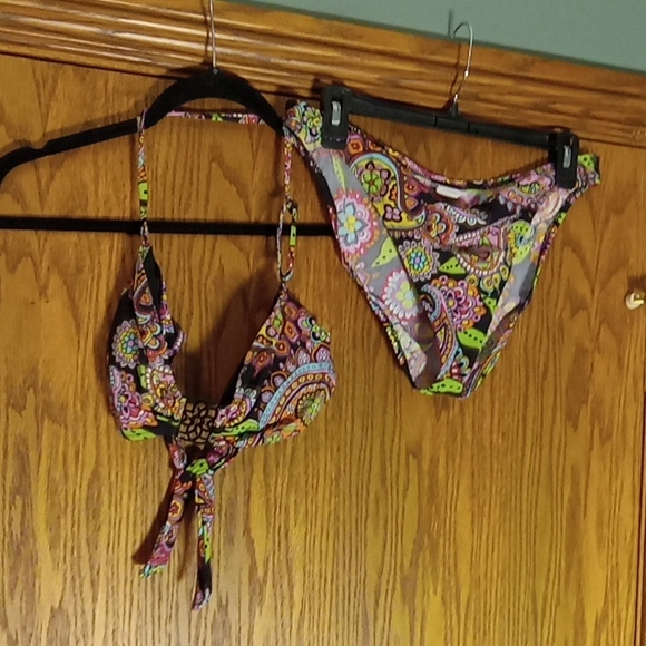 Women's Silver By Gottex Bikini Swimsuit - Picture 1 of 7